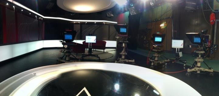 TV studio at Oxford Road