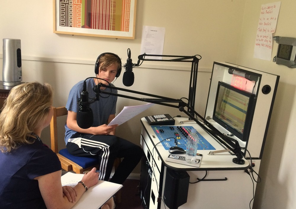 Radio Bradfield studio